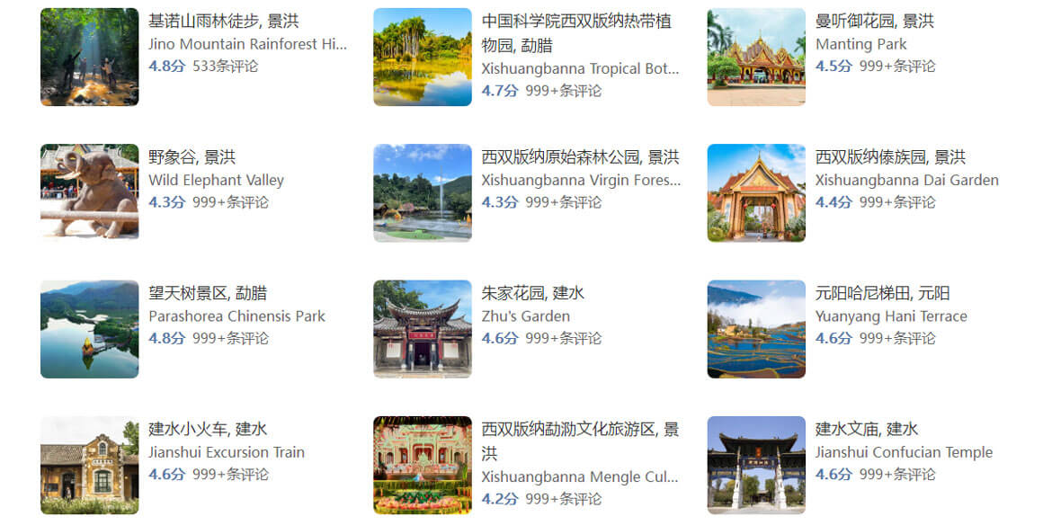 西双版纳旅游路线怎么规划？西双版纳旅游攻略必去景点打卡榜.. - 游走吧旅游科普资讯网