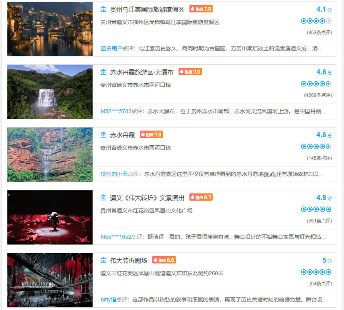 贵州遵义最值得去的景点有哪些？遵义旅游攻略必玩的景点打卡榜.. - 游走吧旅游科普资讯网