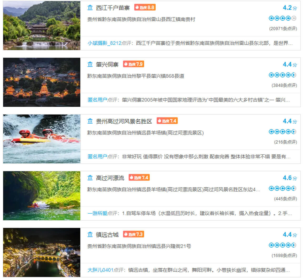 贵州黔东南最值得去的景点有哪些？苗族侗族旅游攻略必玩的景点打卡.. - 游走吧旅游科普资讯网