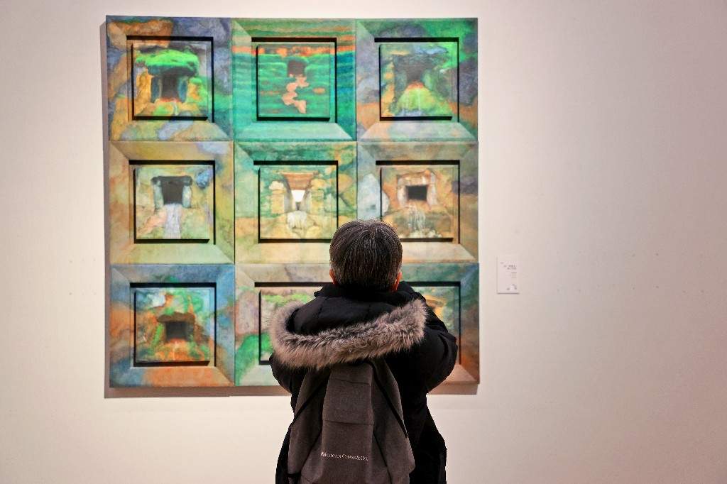 “物之语——绘画材料与绘画语言的探索研究展”在中国美术馆开幕(图3)