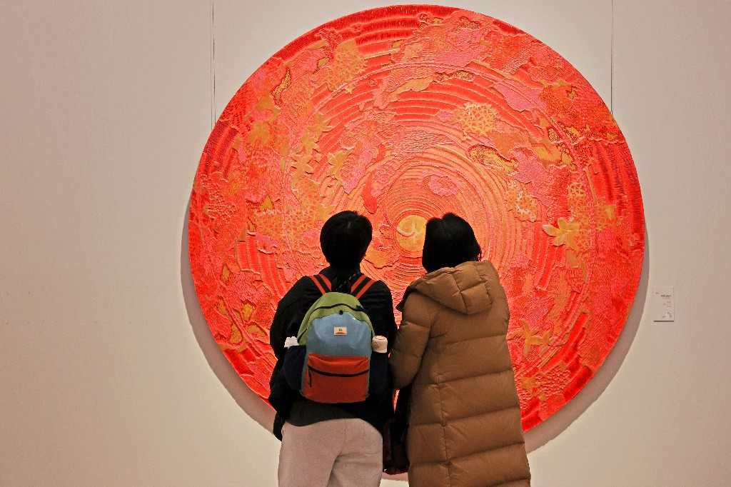 “物之语——绘画材料与绘画语言的探索研究展”在中国美术馆开幕(图1)