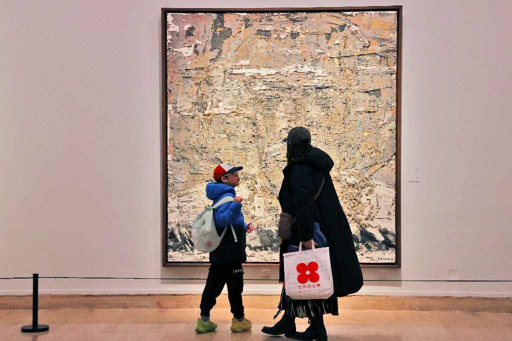 “物之语——绘画材料与绘画语言的探索研究展”在中国美术馆开幕(图9)