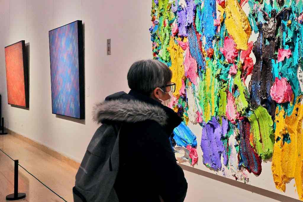 “物之语——绘画材料与绘画语言的探索研究展”在中国美术馆开幕(图10)