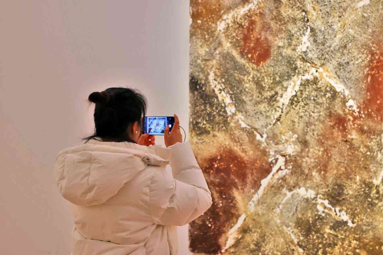 “物之语——绘画材料与绘画语言的探索研究展”在中国美术馆开幕(图14)