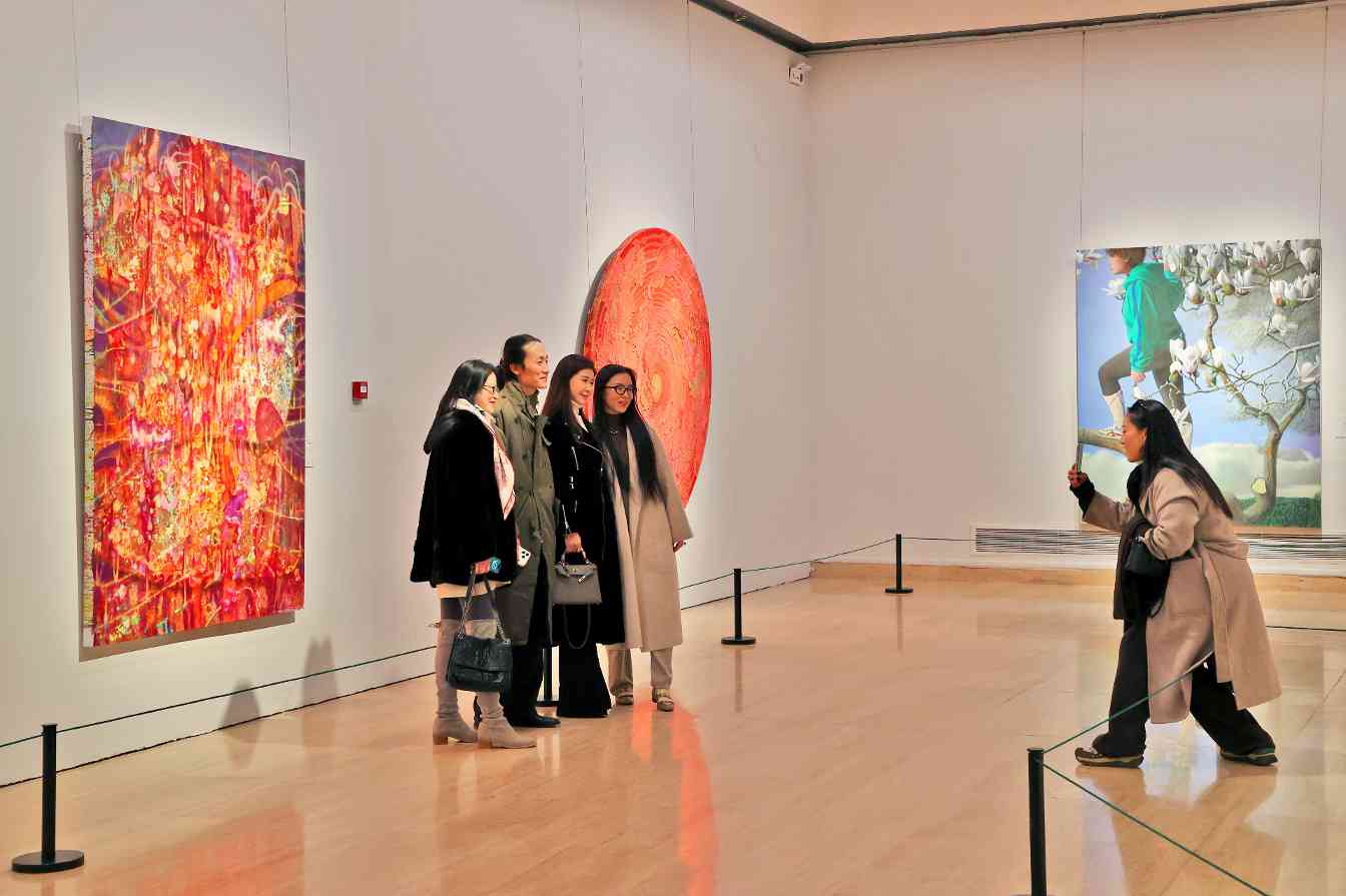 “物之语——绘画材料与绘画语言的探索研究展”在中国美术馆开幕(图15)