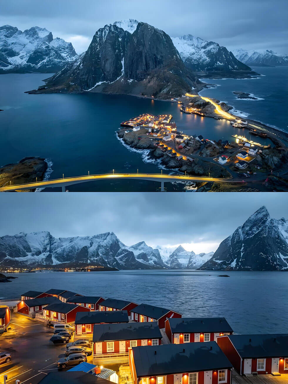 挪威罗弗敦群岛自驾指南:极光下的红色渔村,摄影师的天堂..(图2) 挪威罗弗敦群岛自驾指南:极光下的红色渔村,摄影师的天堂..(图2)