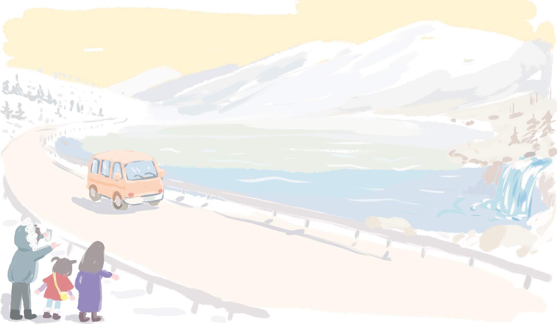 冰湖映雪木格措(图1) 冰湖映雪木格措(图1)