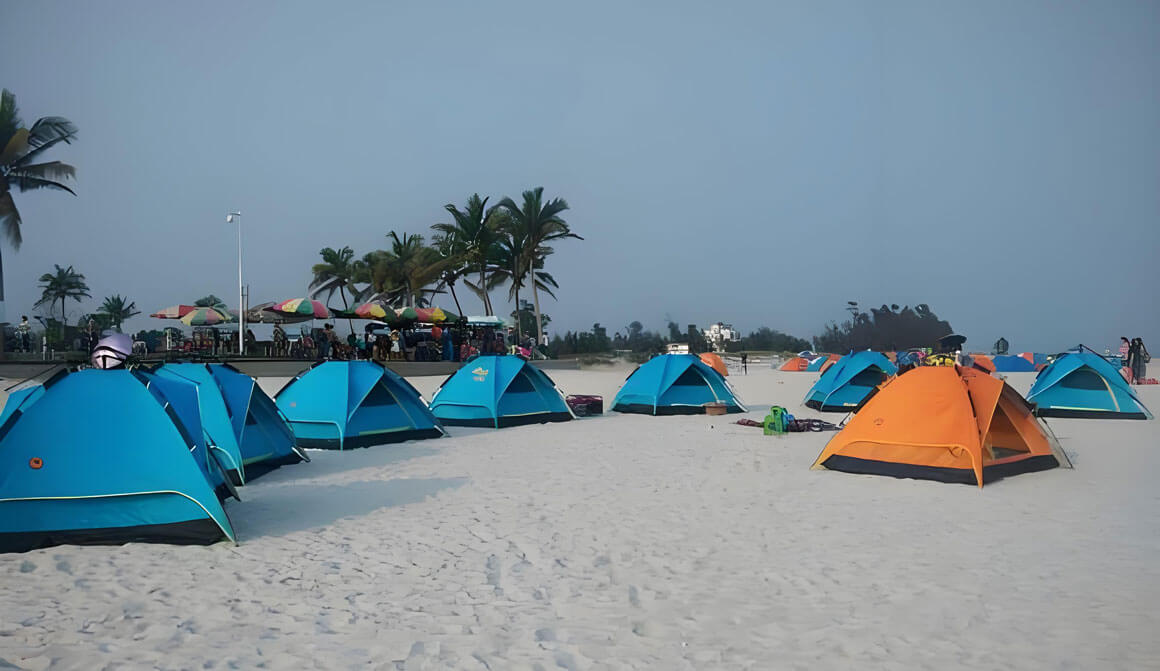 深圳桔钓沙露营 帐篷.jpg 深圳桔钓沙露营指南:合法营地、装备清单、安全贴士..(图2)