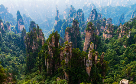 张家界 张家界属于哪个省,有什么景点?张家界旅游攻略必去五大景点推荐..(图2)