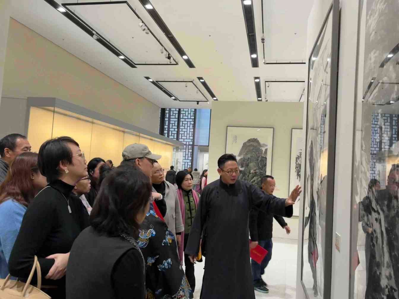 “斫玉成华——中国艺术研究院写意画院2024届结业作品展”在京开幕(图6)