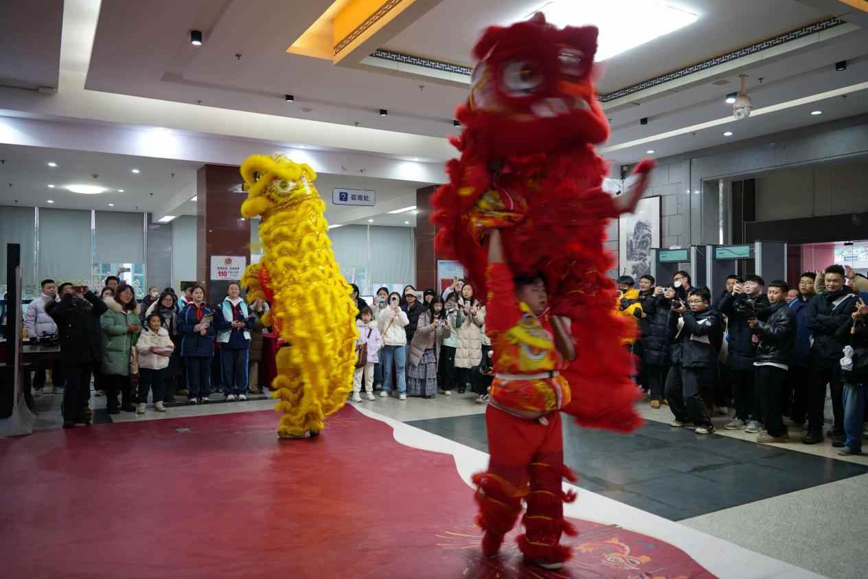 湖南图书馆举办新春文化庙会(图1)