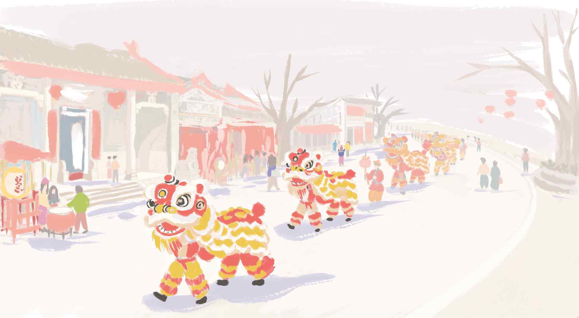 醒狮跃岁闹新春 - 游走吧旅游科普资讯网