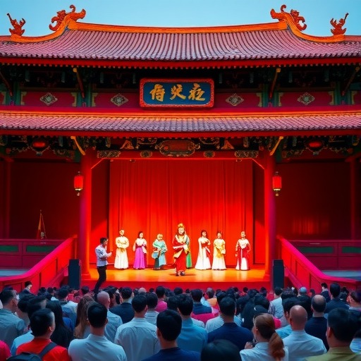 首届全国戏曲新人新作展演在南宁开幕(图2) 首届全国戏曲新人新作展演在南宁开幕(图2)