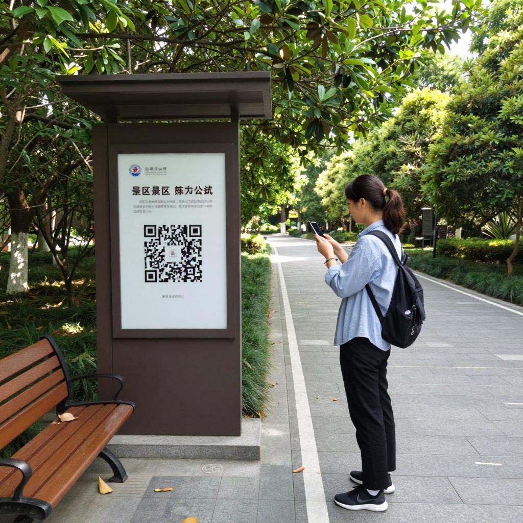 游客“码”上说 景区马上改(图2)