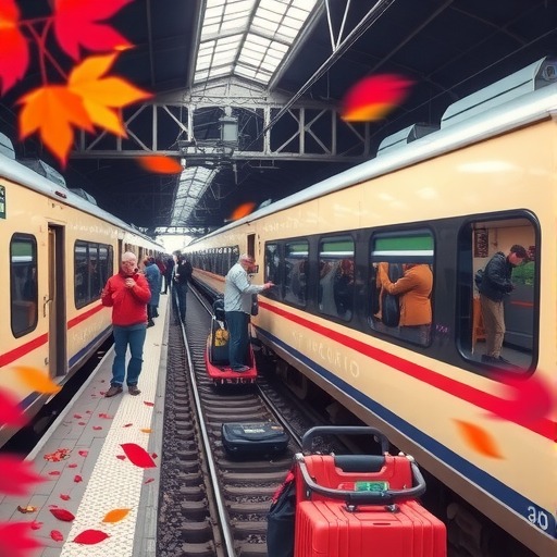 1至10月全国铁路发送旅客39.5亿人次 开行旅游列车2049列(图1) 1至10月全国铁路发送旅客39.5亿人次 开行旅游列车2049列(图1)