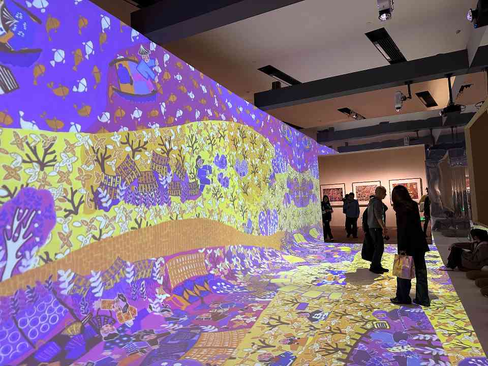 “大地绘彩——2025年农民画大展”在国博开幕(图2)