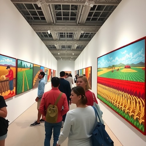 “大地绘彩——2025年农民画大展”在国博开幕(图6)