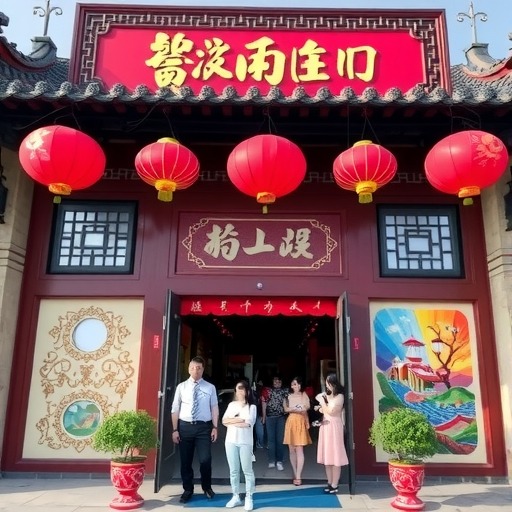 申沛农剪纸艺术馆开馆(图4) 申沛农剪纸艺术馆开馆(图4)