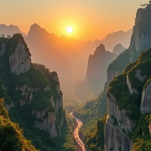 湖北鹤峰：屏山峡谷光影如画(图3)