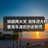 突破两大关 港珠澳大桥客流车流创历史新高(图2)