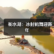衡水湖：冰封鹤舞迎新年 - 游走吧旅游科普资讯网